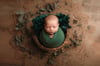 Fotografin Anneke Heusner belegte mit diesem Bild den siebten von 20 Plätzen in der Kategorie Neugeborenenfotografie im Wettbewerb der besten Fotografen Deutschlands.