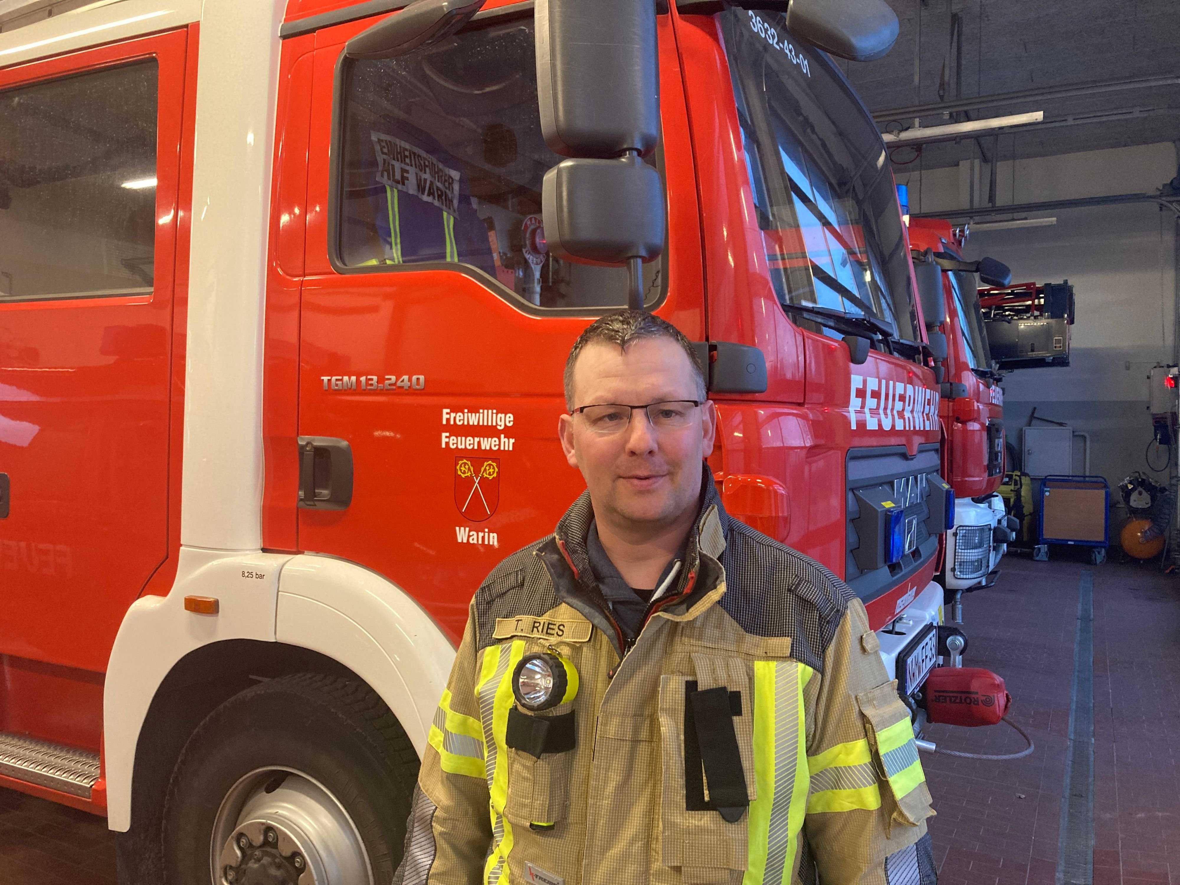 Wehrführer bekommen mehr Geld: Das sagt Torsten Ries