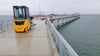 Längste Seebrücke der Ostsee: Erste Besucher erkunden Millionen-Bau