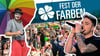 „Fest der Farben“ in Neubrandenburg: Bunte Familienfete mit Superstar
