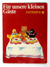 Für unsere kleinen Gäste - Mitropa Kinder-Speisekarte aus der DDR