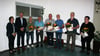 Beatrix Papke, Gerhard Fuchs, Harms Frese, Kai-Uwe Zirzow, Klaus Noack Marion Dorn und Manfred Komesker (v.r.n.l.) wurden für ihr langjähriges Engagement geehrt.