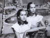 Filmszene aus "Das doppelte Lottchen": Isa und Jutta Günther waren zwölf Jahre alt, als sie die Rolle von Luise und Lotte übernahmen.
