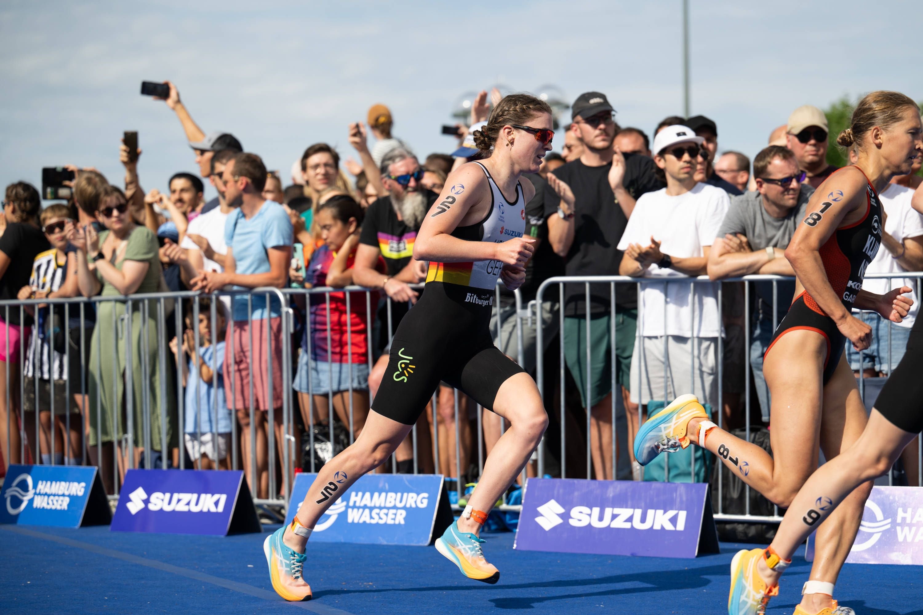 SCNTriathletin rettet knappen Vorsprung bis ins Ziel