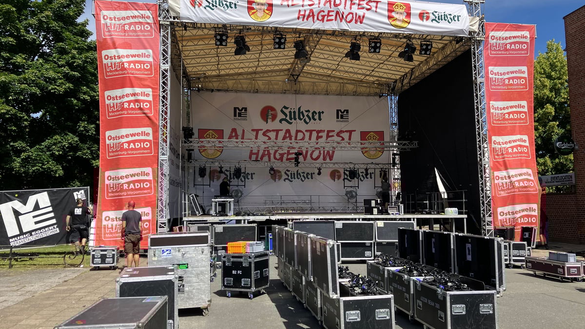 Hagenow vor Altstadtfest: Dieses Programm erwartet Besucher