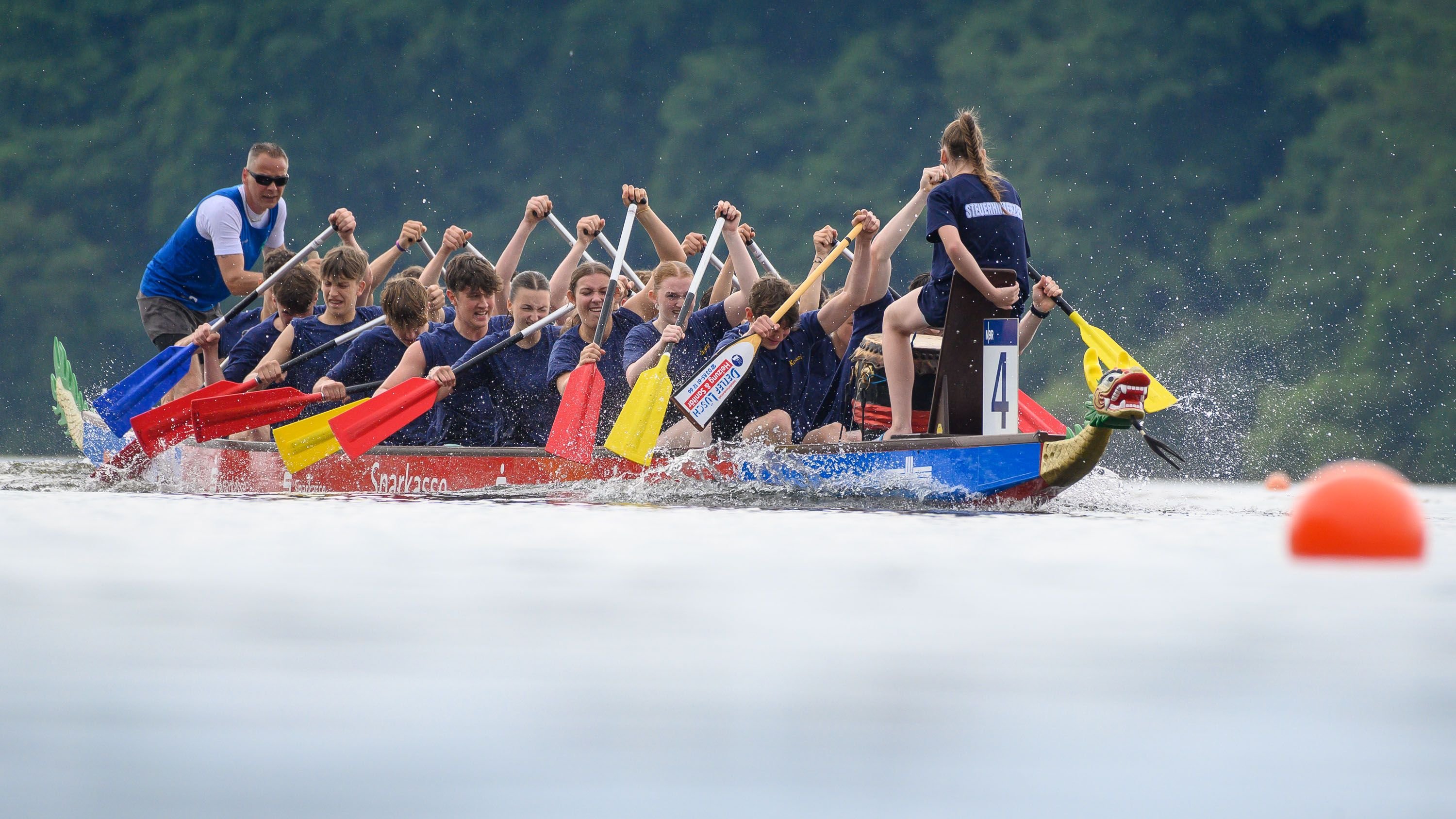 Drachenbootmeisterschaft in Schwerin