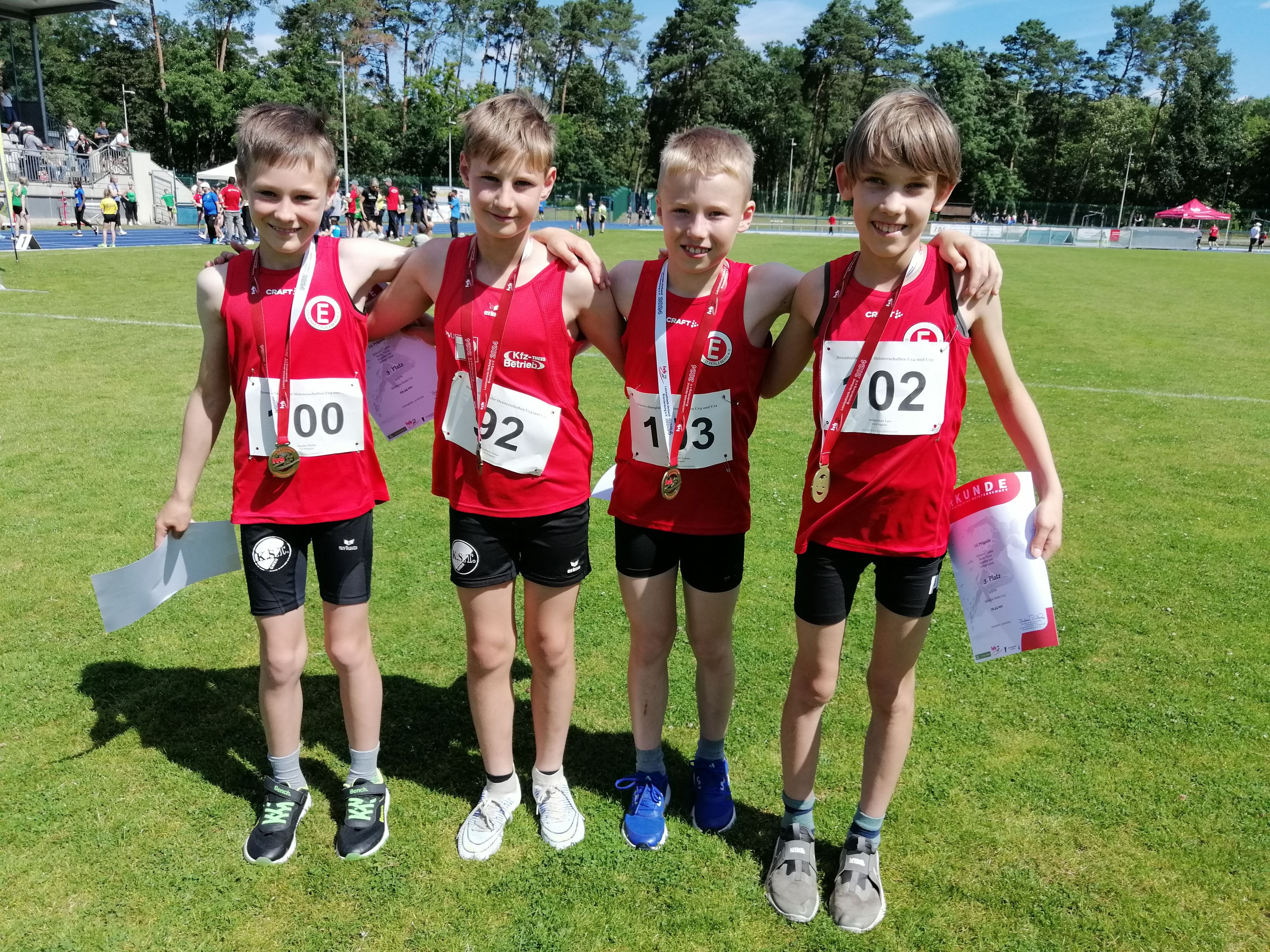 Prignitzer Leichtathleten sind Landesmeister