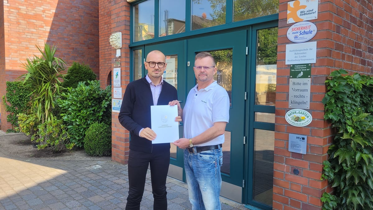 LUP erneuert Schule „Am Neuen Teich“ in Lübz