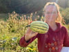 The Bush Delicata is edible raw and with the peel.