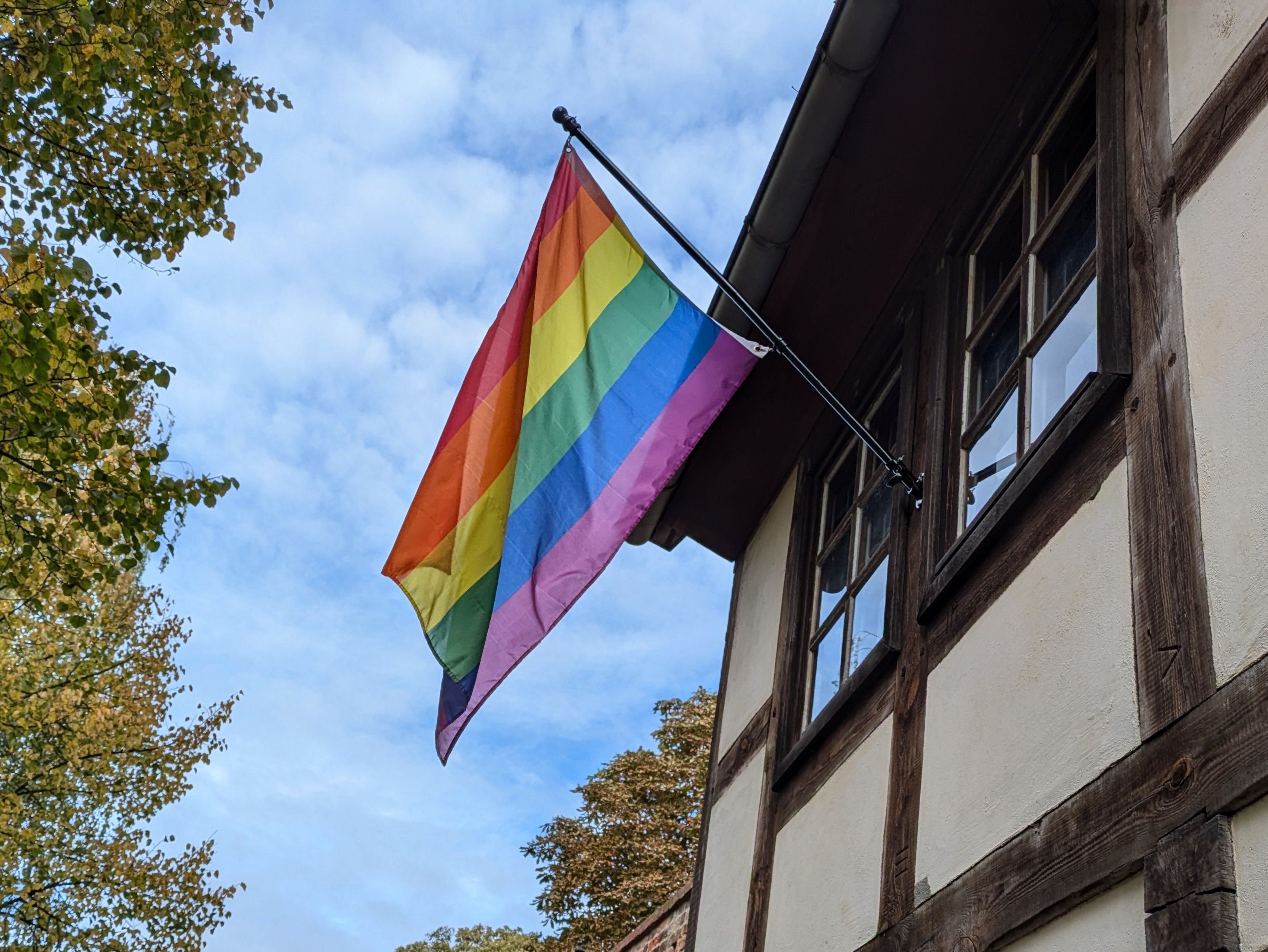 Rainbow flag stolen from Neubrandenburg clubhouse