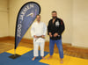 Head coach Marco Lüdemann (right) has had support from brown belt holder Oliver Karrasch since September.