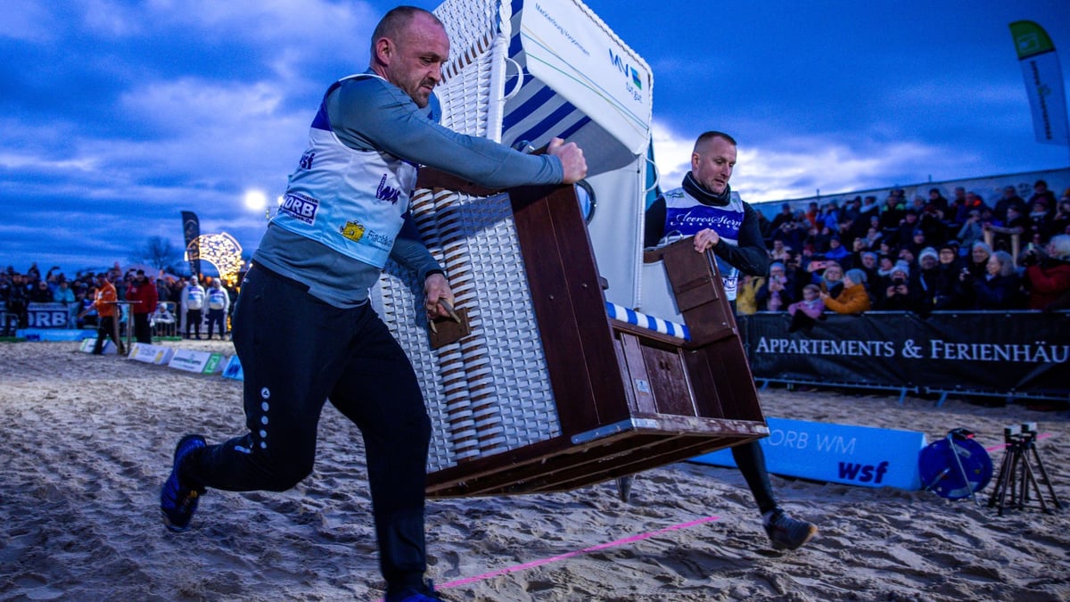 StrandkorbWM In unter fünf Sekunden durch den Sand