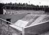 In den 1930er-Jahren gab es auf dem Bergring nur eine riesige Tribüne mit einer Gastwirtschaft.