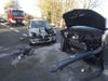 Auf der Landstraße 35 eignete sich am munag ein schwerer unfall.
