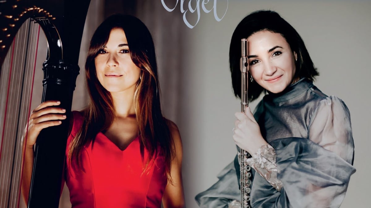 Concert for flute and harp in Liepen church