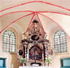 Die St.-Laurentius-Kirche auf der Halbinsel Zudar war einst eine Wallfahrtskirche.