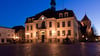 Abstimmung in Teterow. Das 1910 gebaute Rathaus steht heute unter Denkmalschutz.