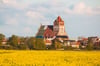Der wuchtige Glockenturm von St. Marien Greifswald führte zum liebevoll gemeinten Spitznamen „Dicke Marie“.