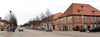 Blick in die Schlossstraße. Die Altstadt steht komplett unter Denkmalschutz.